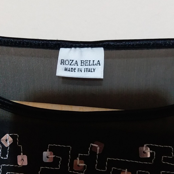 Gorgeous Sequins Party blouse Italy - Picture 4 of 8